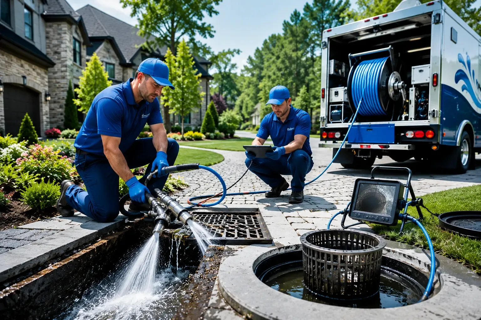 Local outdoor drain cleaning professionals in Mcgrann, PA